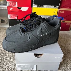Size 8.5 - Nike Air Force 1 Experimental Black Deadstock
